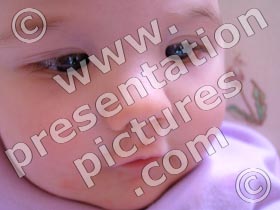 baby face - powerpoint graphics