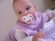 baby with soother - powerpoint graphics