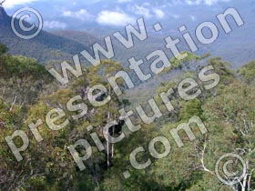blue mountains - powerpoint graphics