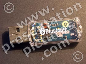 bluetooth dongle - powerpoint graphics