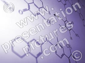 chemical structure - powerpoint graphics