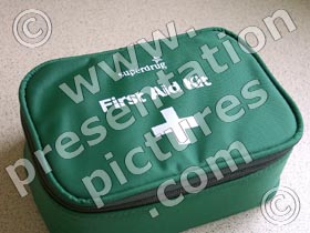 first aid kit - powerpoint graphics