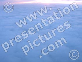 flying above - powerpoint graphics