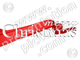merry christmas text - powerpoint graphics