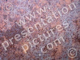 rusted metal - powerpoint photos