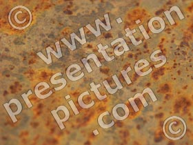 rusted metal - powerpoint photos