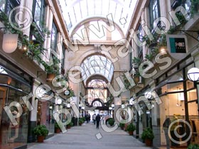 shopping arcade - powerpoint graphics
