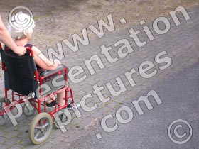 wheelchair - powerpoint graphics