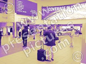 arrivals - powerpoint graphics