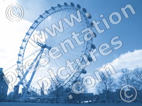 ba london eye - powerpoint graphics