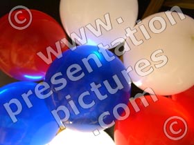 balloons - powerpoint graphics