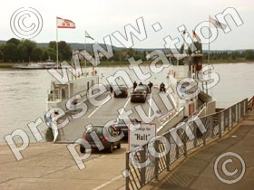 car ferry - powerpoint graphics