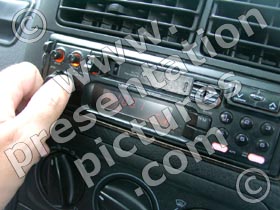 car radio - powerpoint graphics