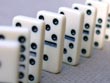 domino effect - powerpoint graphics