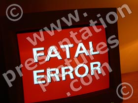 fatal error - powerpoint graphics