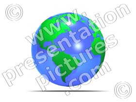 glass world - powerpoint graphics