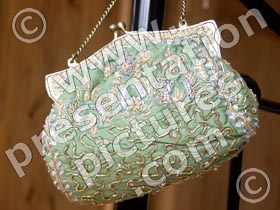 handbag green - powerpoint graphics