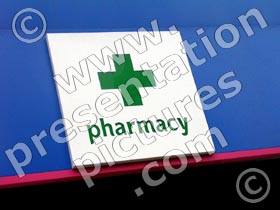 pharmacy sign - powerpoint graphics