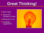 too big ideas bulb - powerpoint graphics