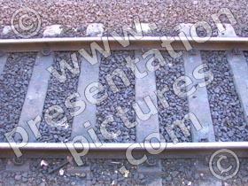rail track - powerpoint graphics