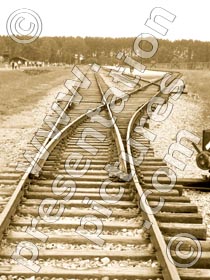 railroad from auschwitz - powerpoint graphics