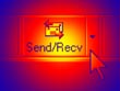 send and receive - powerpoint graphics