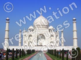 taj mahal - powerpoint graphics