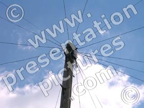 telegraph pole - powerpoint graphics