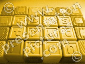 toy bricks yellow - powerpoint graphics