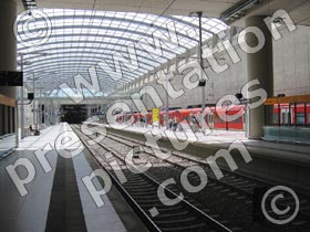 train station - powerpoint graphics