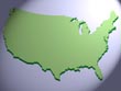 us 3d extrude light - powerpoint graphics