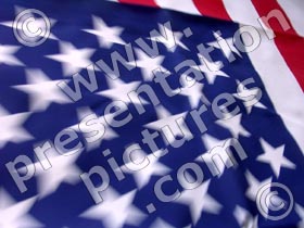 usa flag - powerpoint graphics