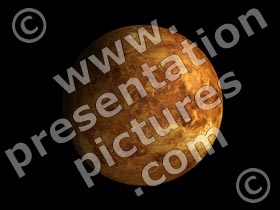 venus - powerpoint graphics